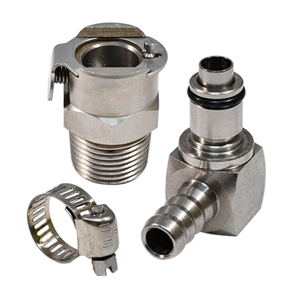 Stainless Steel Fuel pump quick release metal connector For BMW R1200GS ADV@