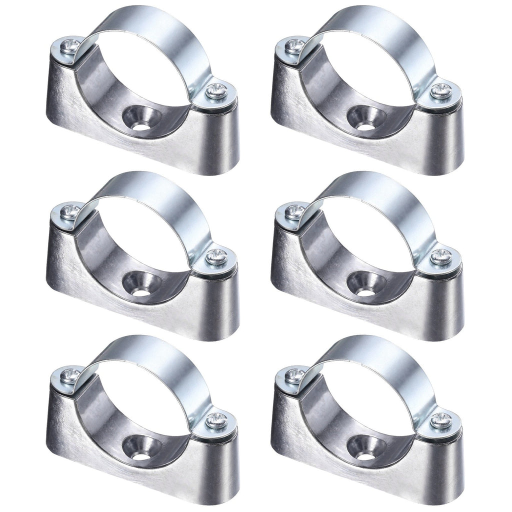 6Pcs Bracket Clamp M5 × 38mm Aluminum alloy Off-Wall Codes Saddle Clip