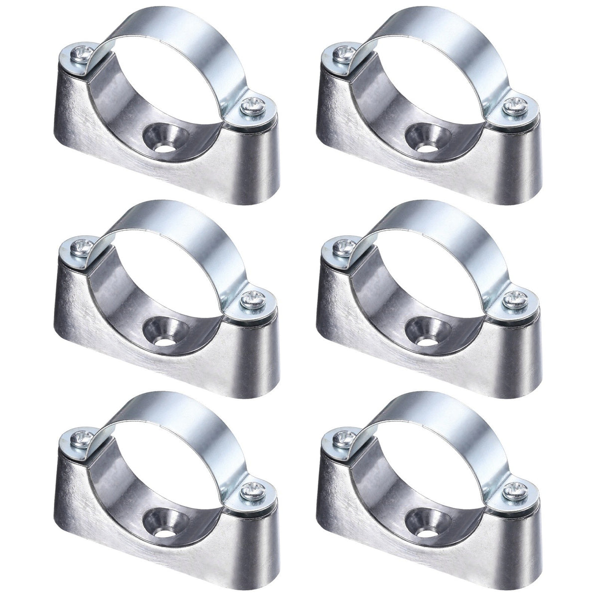 6Pcs Bracket Clamp M5 × 38mm Aluminum alloy Off-Wall Codes Saddle Clip