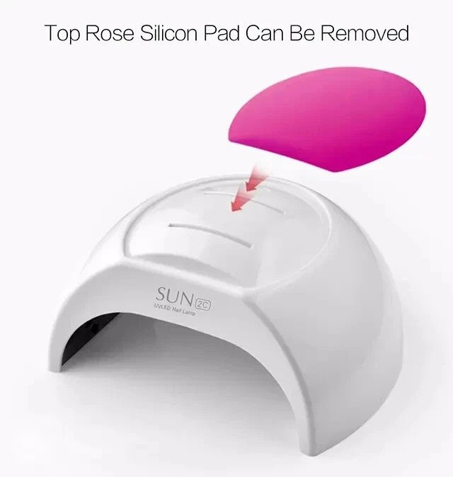 UV Nail Lamp SUN2C 48W Professional UV Light for Gel Nails with Timer and Sensor