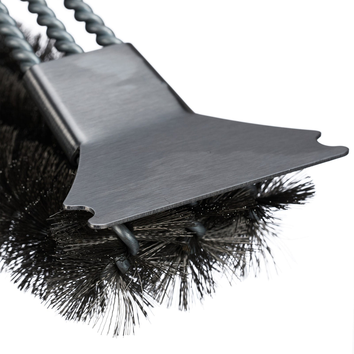 Grill brush stainless steel set of 2 grill cleaner grill grate