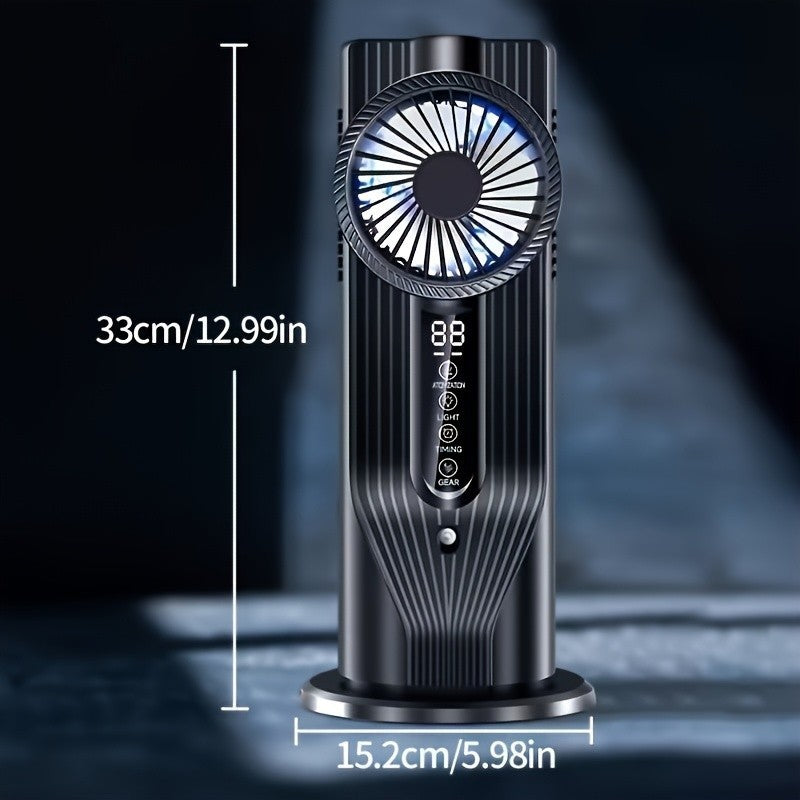 6-Speed Mini Air Conditioner USB Portable Cooling Fan Silent Humidifier Desk AC