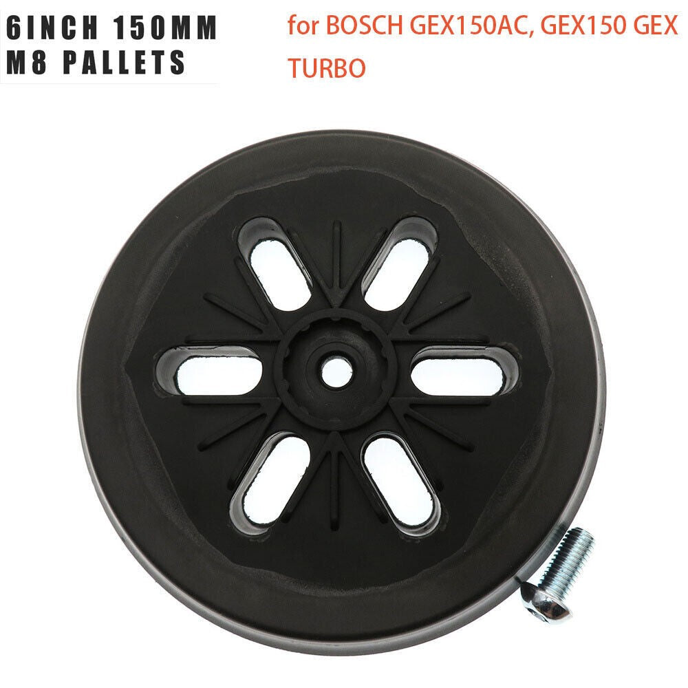 For Bosch 150mm (6") Intermediate Sander Backing Pad Savers Gex 150 And Other UK