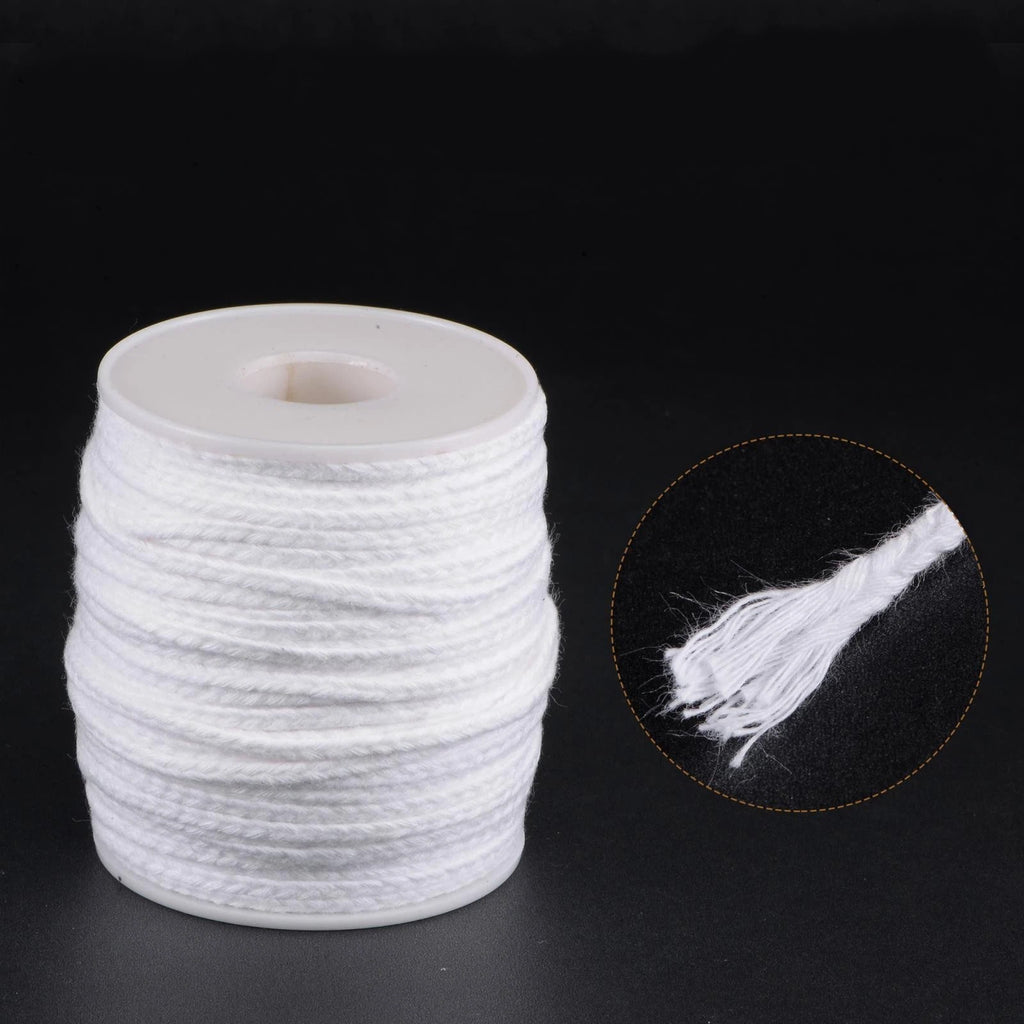 Braided Candle Wick Cotton 24 PLY 200 Ft Long   for DIY
