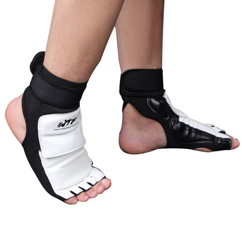 Foot Protector Guards Ankle Support for Muay Thai Taekwondo Boxing Sparring