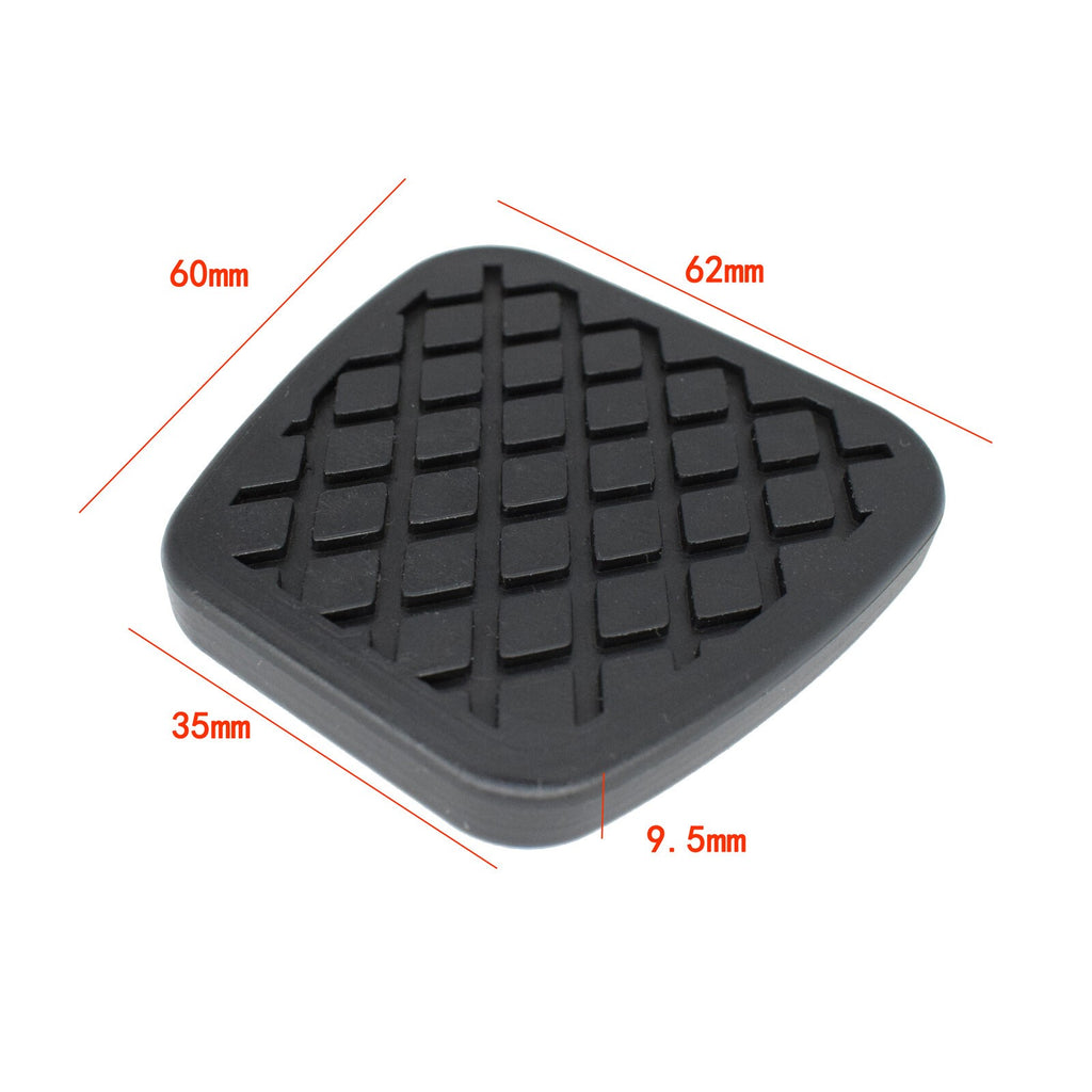 2Pcs Brake Pedal Pad Cover For Honda Accord Civic CRV Element Non-Slip Rubber UK