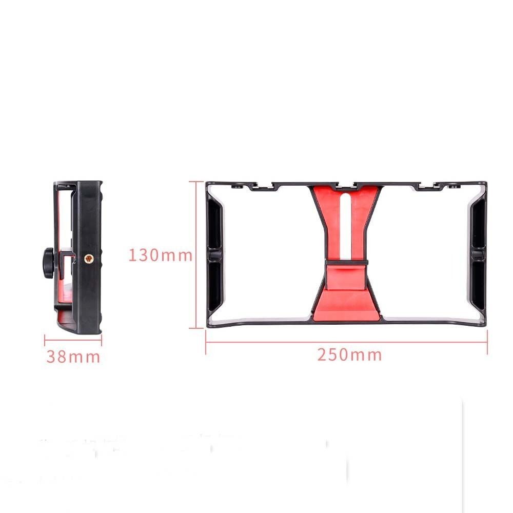 Smartphone Video Rig Cage Stabilizer Film Making Rig Video Camera Cage