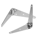 2 Pcs Stainless Steel Hinges Outdoor Hardware Gate Heavy Duty Strap