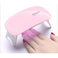 Hod Health & Home Sun Mini 6W Led Uv Nail Dryer Curing Lamp 60S Timer Usb For Ge