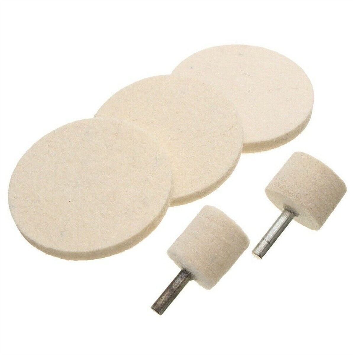8 Pack Cerium Oxide Glass Polishing Kit Windscreen Scratch Remover+Felt+3" Pad