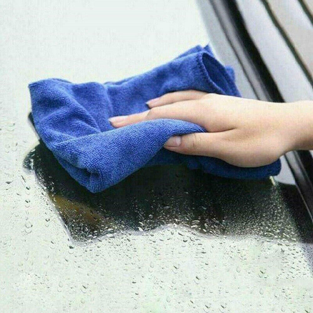 50PC LARGE MICROFIBRE CLEANING AUTO CAR DETAILING SOFT CLOTHS WASH TOWEL DUSTER~