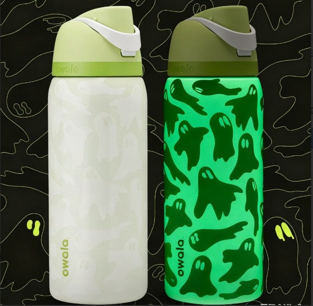 Bow Steel Bottle Freesip Blue Bottle Owala 32oz Stainless 24oz Multicolor Water