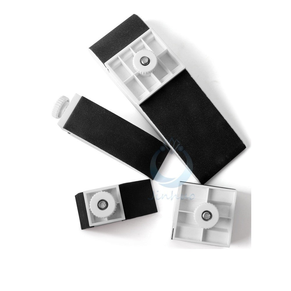 Hard Plastic Sandpaper Blocks Sanding Blocks Set Compact Size For Easy Handling
