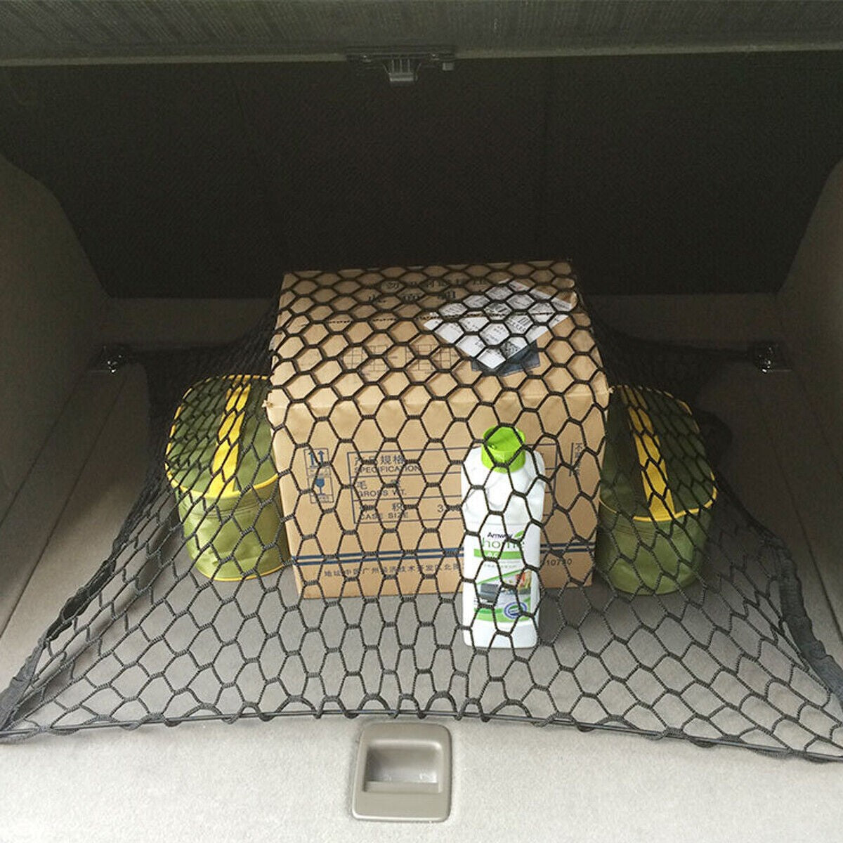 Large Elastic Car Boot Mesh Net Cargo Storage Organiser Tidy for Van SUV Truck