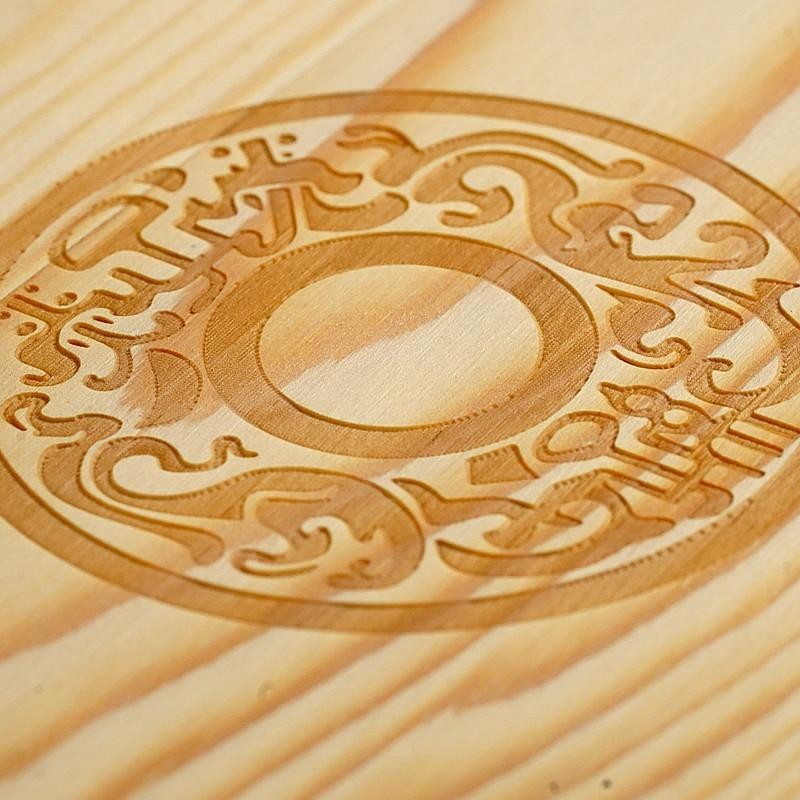 Wood Coins Storage Box Case Holder Set for Certified Coin w/ 40x Capsules
