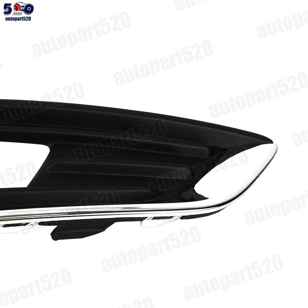 For Ford Focus 2015-2018 Chrome Front Bumper Fog Light Grille Cover Trim RIGHT