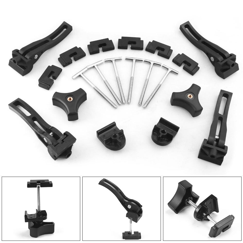 Universal Replacement Parts for Hard Tri-Fold Tonneau Cover Rear / Front Clamp