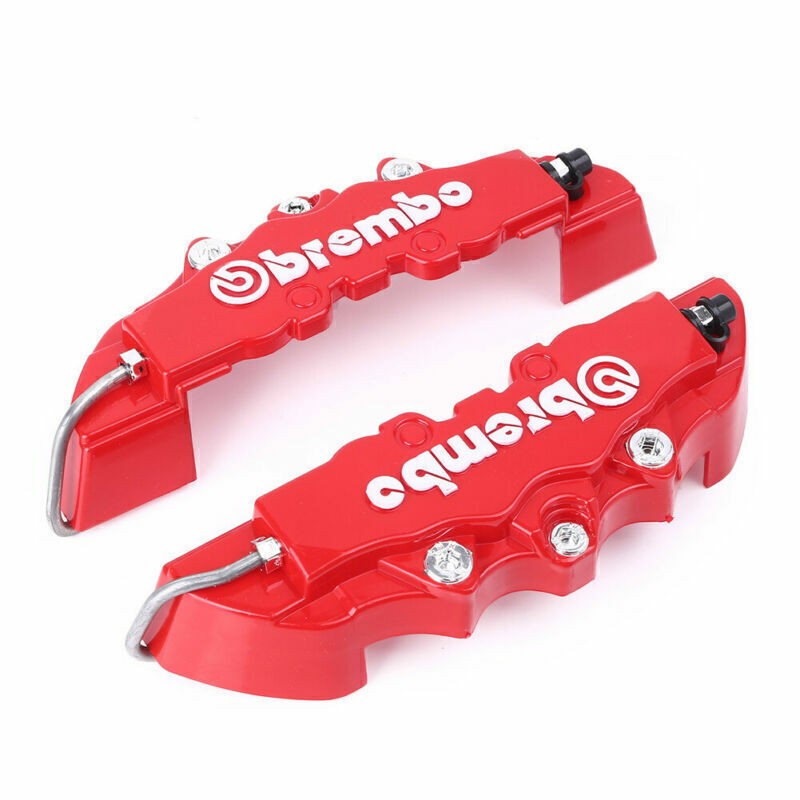 4PCS Car Brake Caliper Covers 3D Style Front Rear Disc Brake Accessories