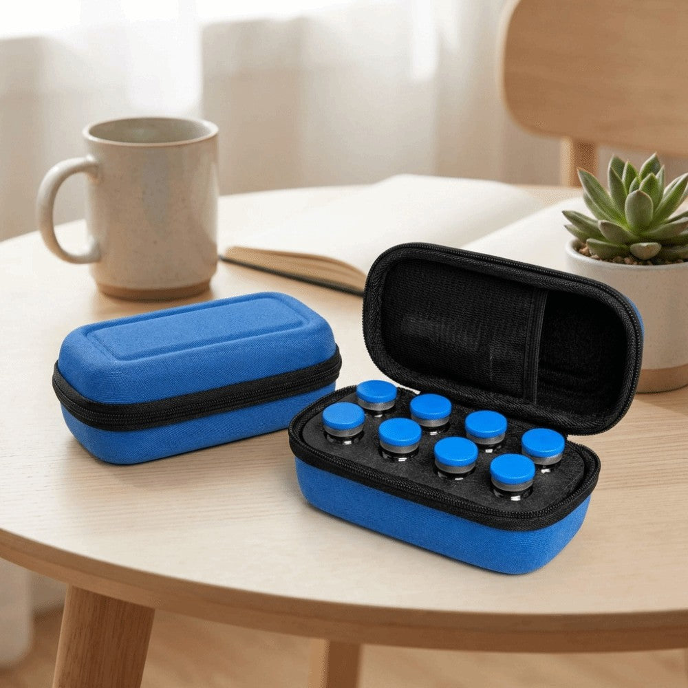 10ML 8 Slot Storage Case Waterproof Insulin Vial Protector for Home Travel