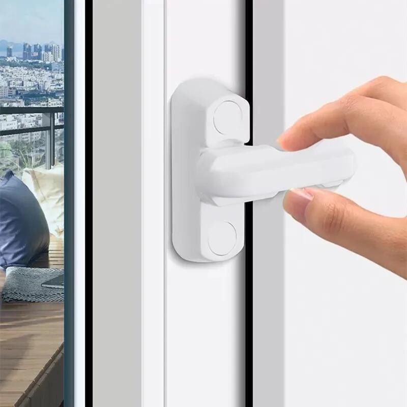 20x Window Safety Locks UPVC Door Sash Jammer Security Restrictor Lock White