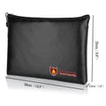 Fireproof Waterproof Document Bag Secret File Protect Pouch Cash Money Safe Box