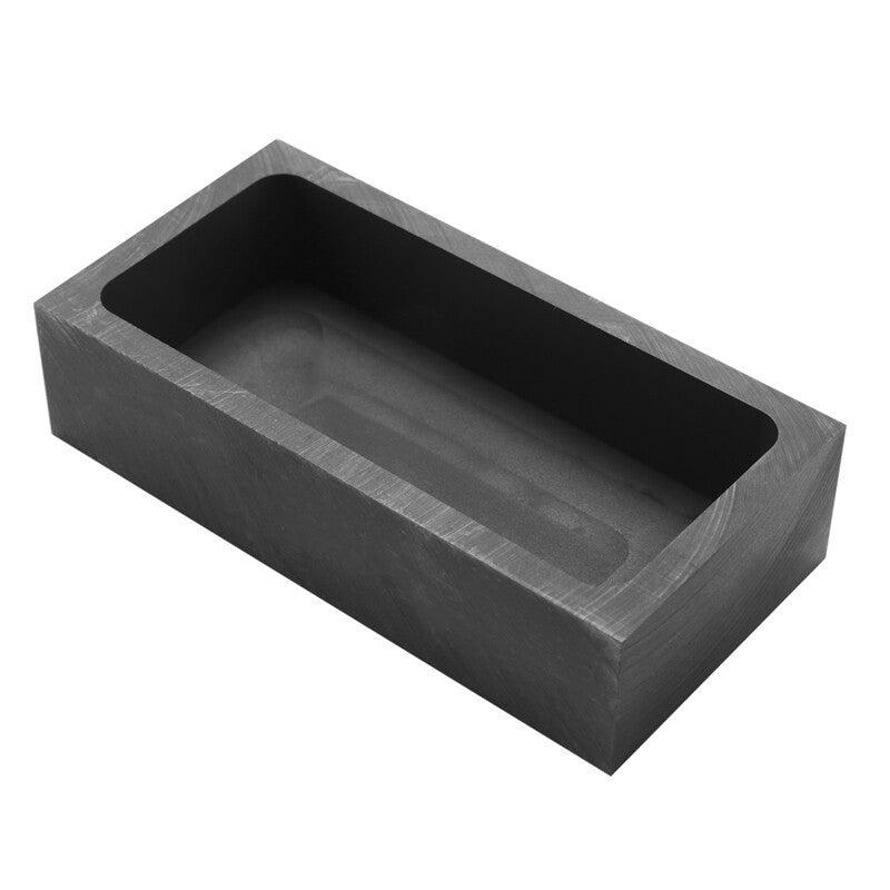4 Pieces 1 KG Graphite Ingot Mould Casting Ingot Crucible Mould Silver Gold R1P9