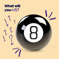 Wicked Gizmos Black Magic 8 Ball Mystic Prediction Retro Gadget Gift