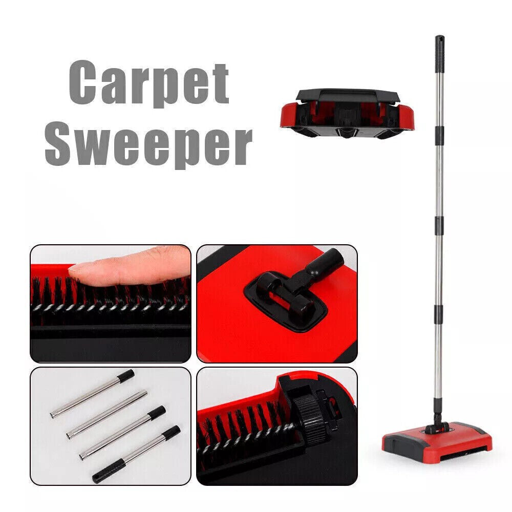 Manual Sweeper Broom Carpet Sweeper Broom Rotatory Sweeping Machine