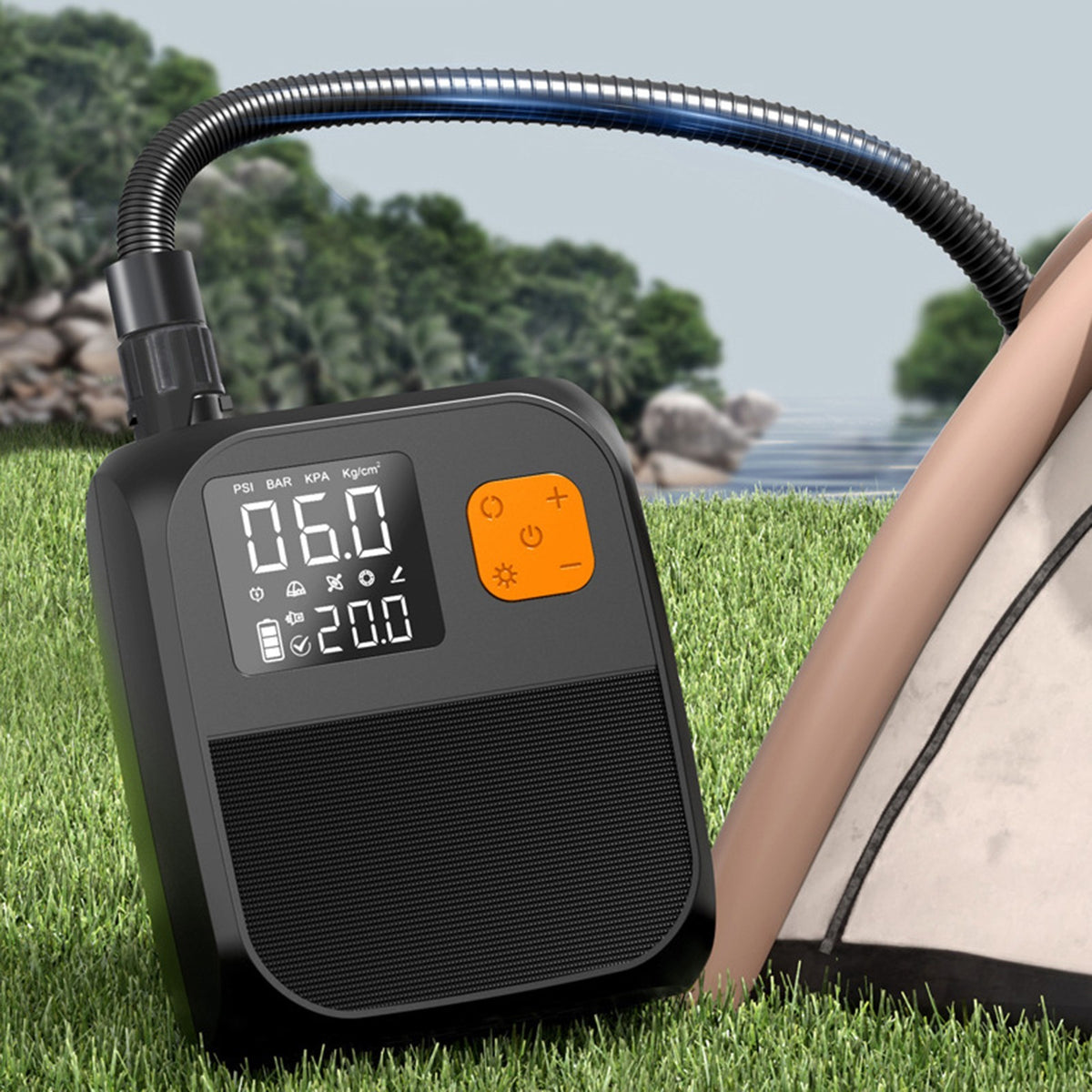 Electric Paddle Board Pump Rechargeable SUP Pump 25PSI Portable Electric Pump