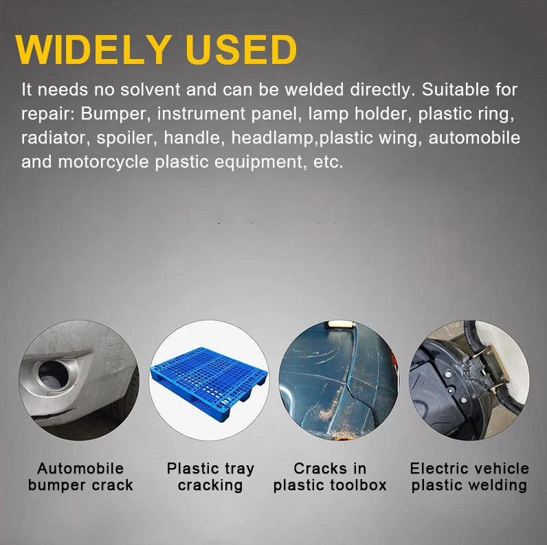 Plastic Repair Welder Hot Staples Gun 1200pcs For Car Bumper Fender Welding