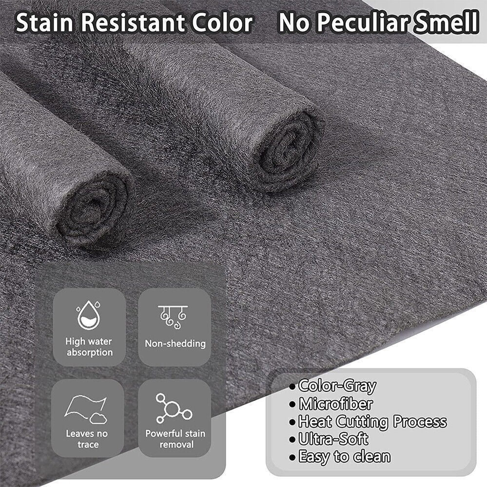 10PCS Thicken Magic Glass Cleaning Cloth Dishcloth Lint Free Rag Polish Cloth UK