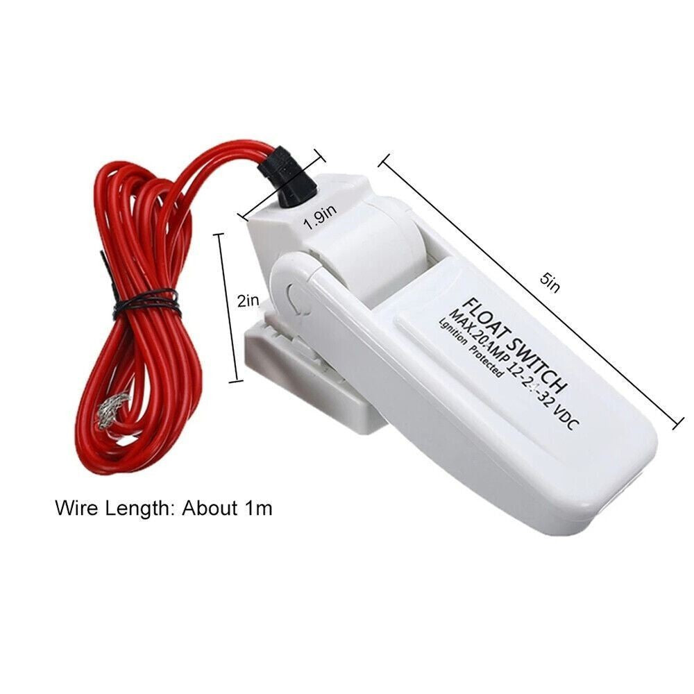 12V 24V 32V Float Switch Retrofit Marine Switch New Bilge Pump  Marine