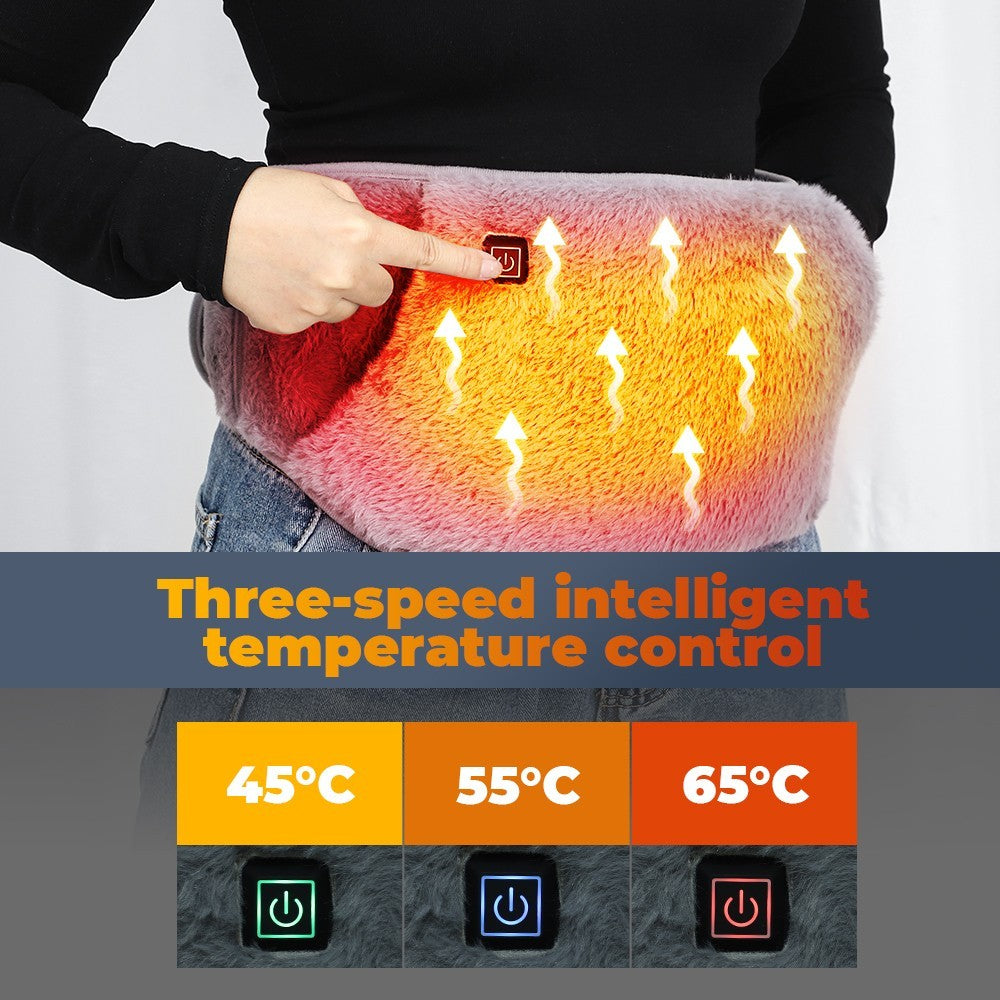 Electric Heating Pad Waist Belt for Period Pain, Back Pain & Cramps Hand Warmer