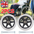 17CM Heavy Duty Wheelchair Replacement-Front Wheel Solid Tire Wheel 2PCS UK