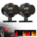 2 x Amber Red 12V 24V LED Neon Lights Side Marker Lamps for Scania MAN DAF Volvo
