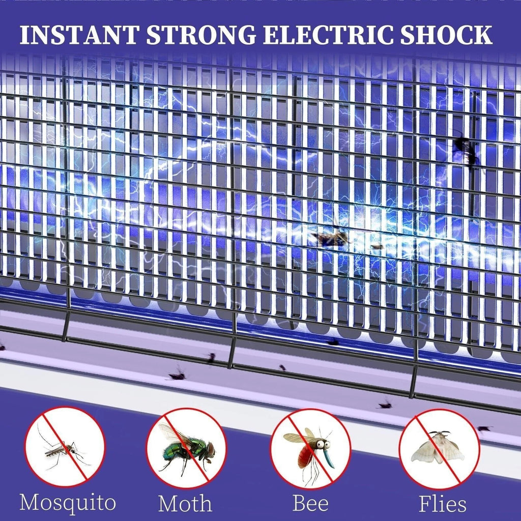 Bug Zapper Electric Insect Killer Mosquito Fly Pest Trap UV LED Indoor Lamp UK