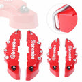 4PCS Universal 3D Brake Caliper Covers Front Rear Disc Brake Styling Kit