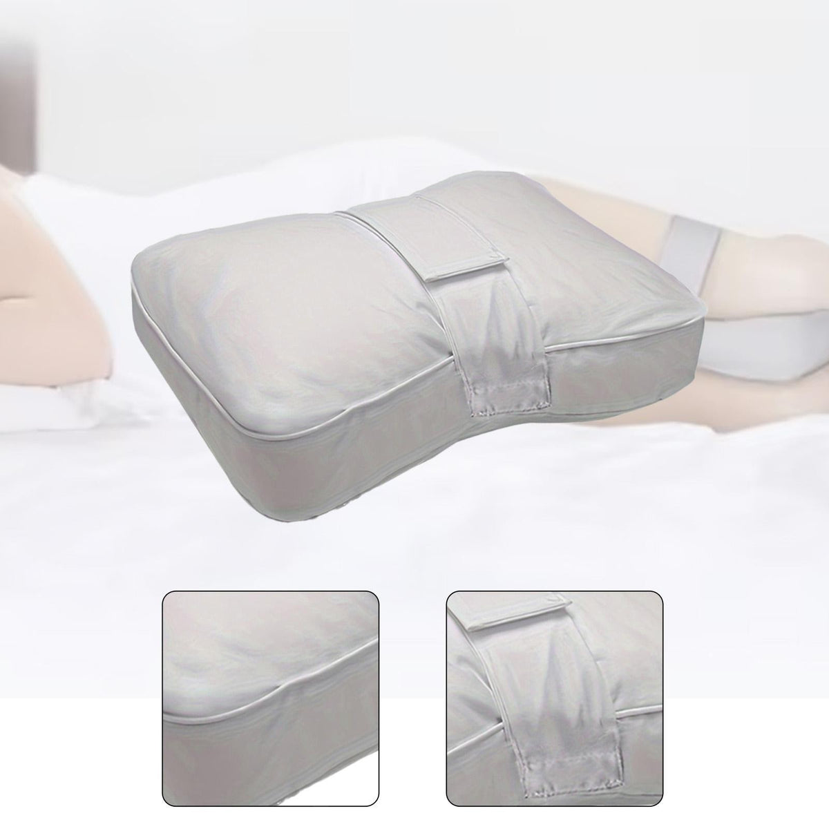 Under Knee Pillow Memory Foam Soft Sleep Pad for Women Men Home Use Gift