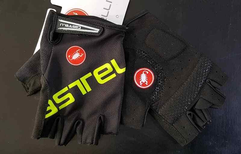 HALF FINGER CASTELLI ROSSO CORSA CLASSIC CYCLING BICYCLE GLOVES 5 Colours NEW