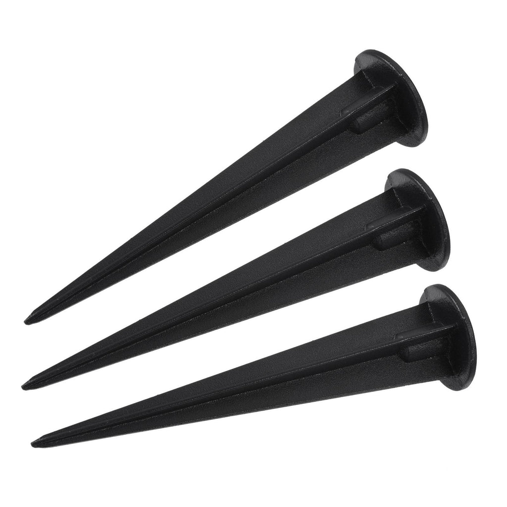 3pcs Floodlight Ground Stake 1.38x6.30Inch Spikes for LED Flood Light Aluminum