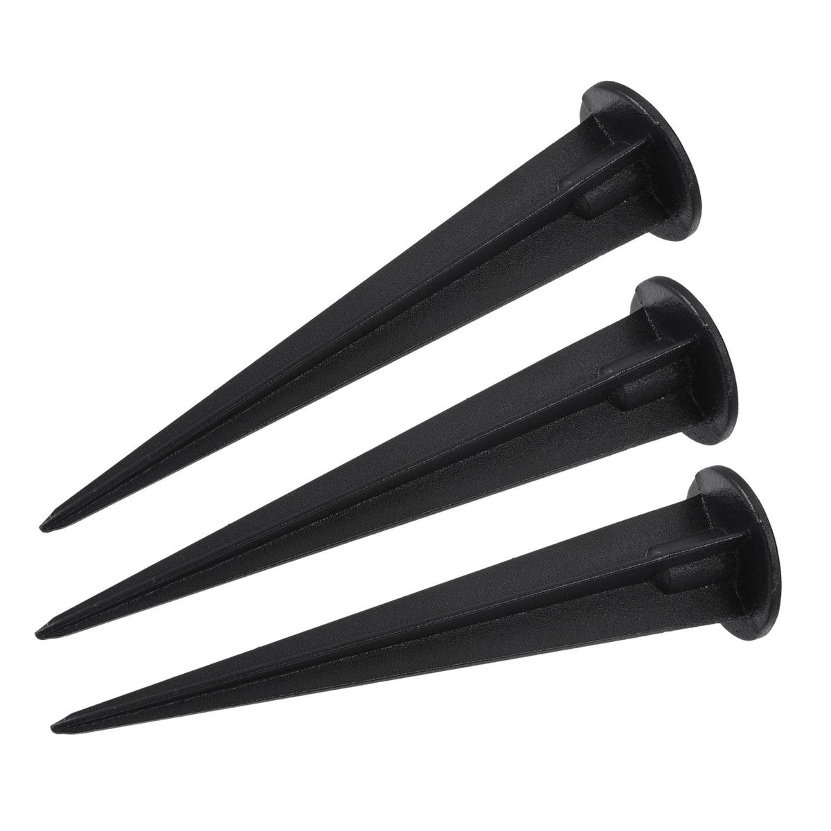3pcs Floodlight Ground Stake 1.38x6.30Inch Spikes for LED Flood Light Aluminum