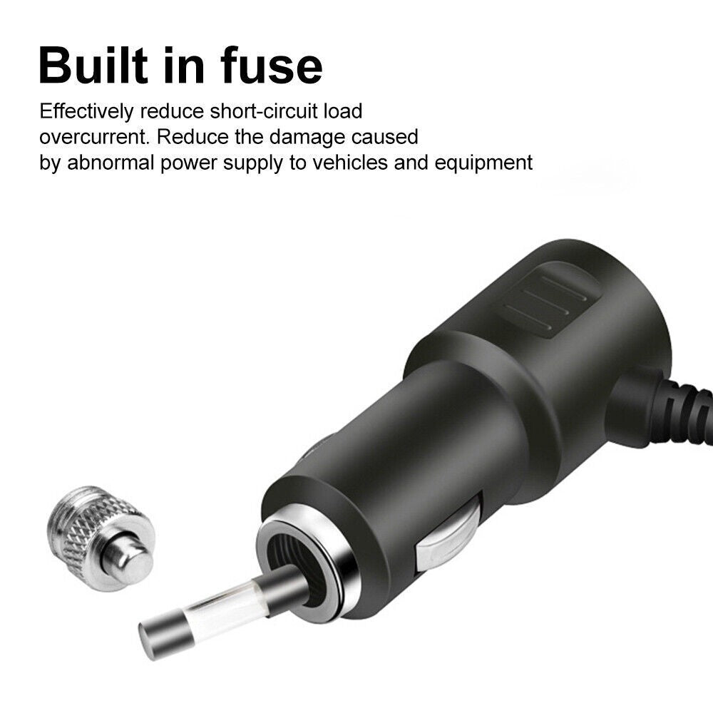4 Way 12V 24V Multi Socket Car Cigarette Lighter Splitter USB Charger Adapter