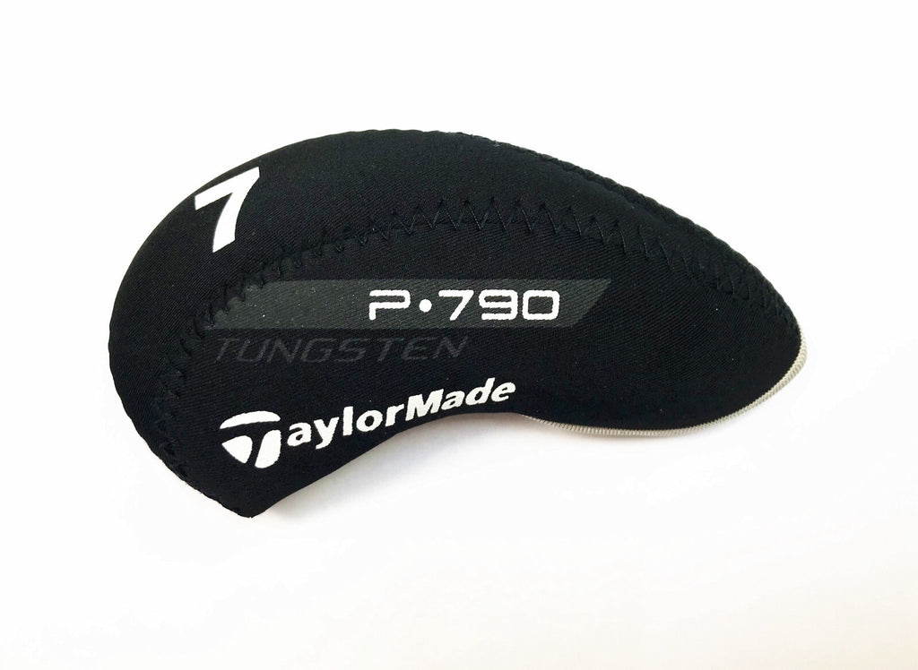 Black 10Pcs For TaylorMade P790 Neoprene Golf Iron Covers Headcover UK