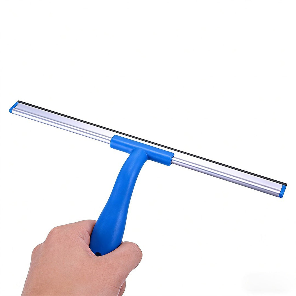 14" Rubber Squeegee Blade Wiper for Window Shower Screen Glass Washing Tool