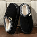 LADIES WOMENS WARM FAUX FUR SNUGG SLIP ON IN OUT DOOR SLIPPERS SHOES BOOTS SIZE