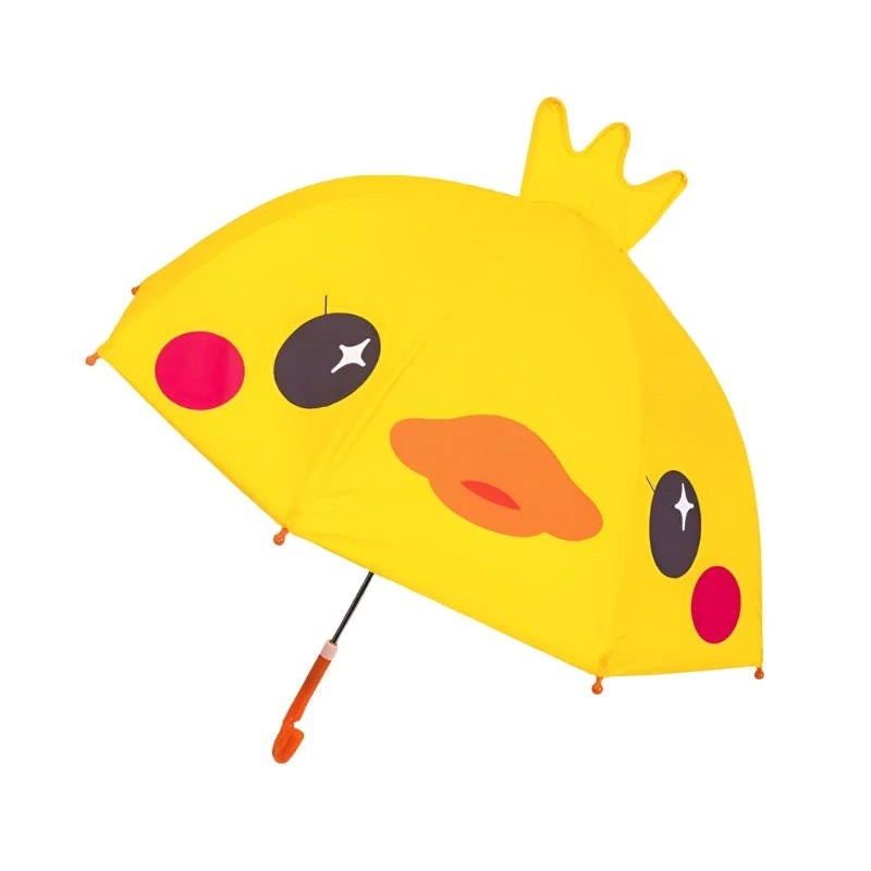 Cute Cartoon Children Umbrella Long Handled 3D Ear Modeling For Boys And Girls U