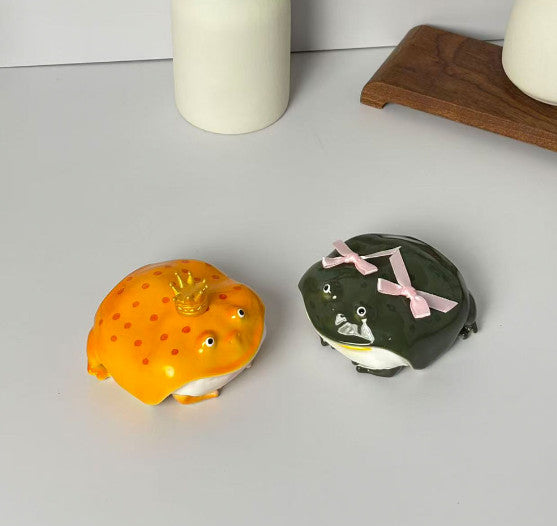 Handmade Ugly Frog Wireless Earphone Protector Case,Weird Frog Case for Airpod