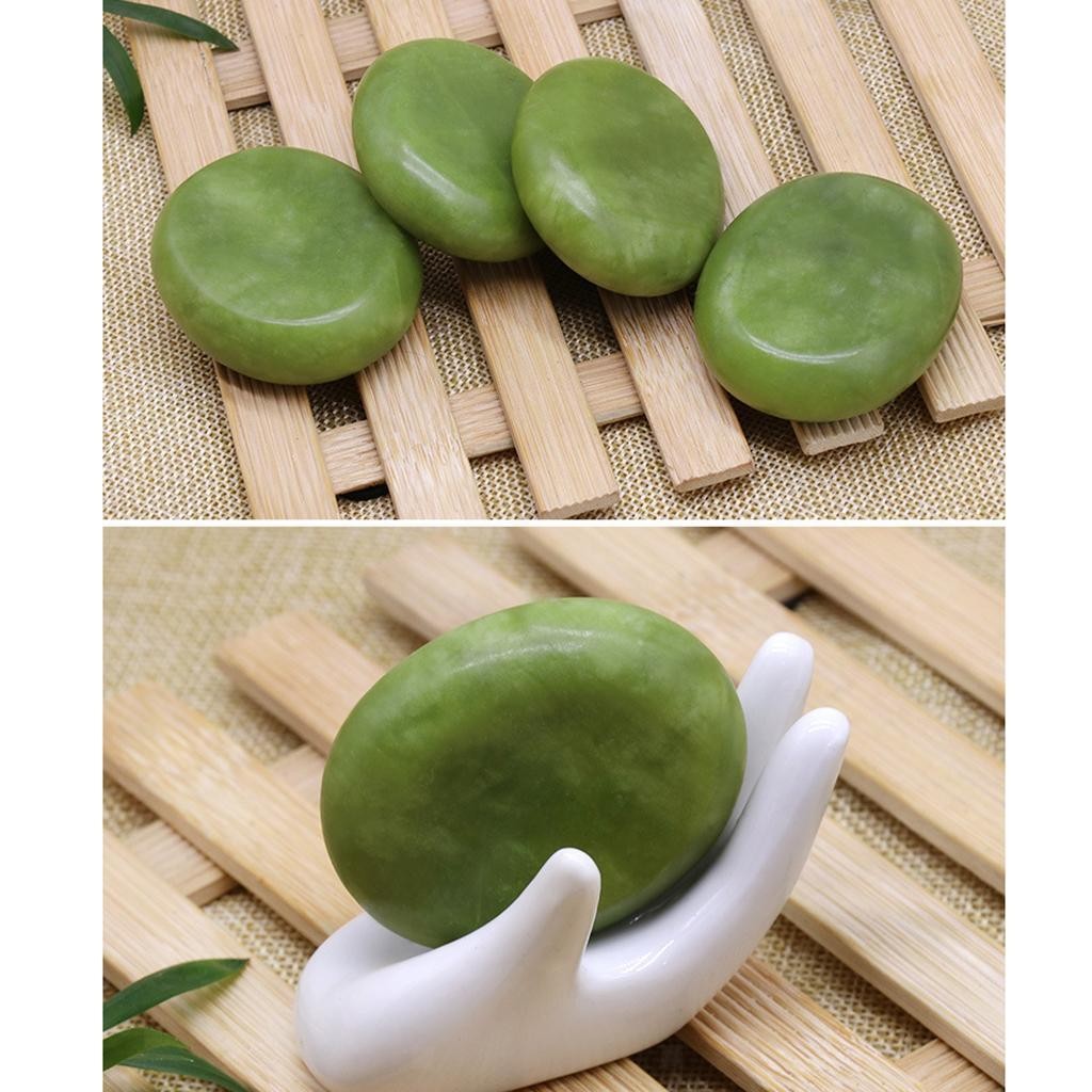 Professional Natural Jade Massage Stones Hot Cold Stone for Body