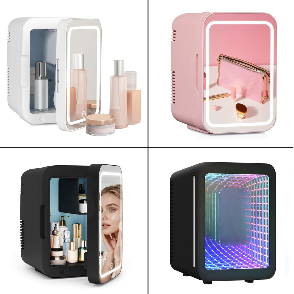 Mini Fridge 4L Portable Table Top Electric Small Cooler Warmer Ice Box Car Home
