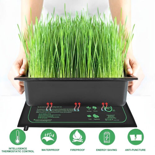 Seedling Heat Mat Plant Germination Propagation Clone Starter Warm Heating Pad